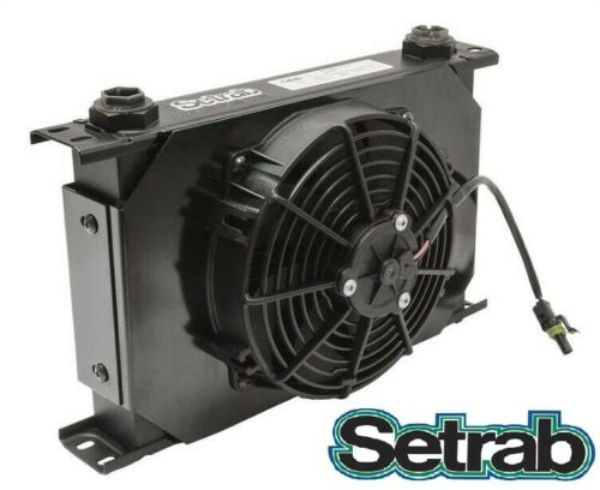 SETFP625M22I 6-Series 25 Row Oil Cooler with Fan
