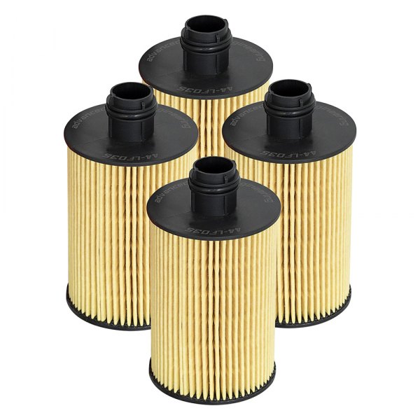AFE Power AFE44-LF035-MB ProGuard HD Oil Filter Set - Pack of 4