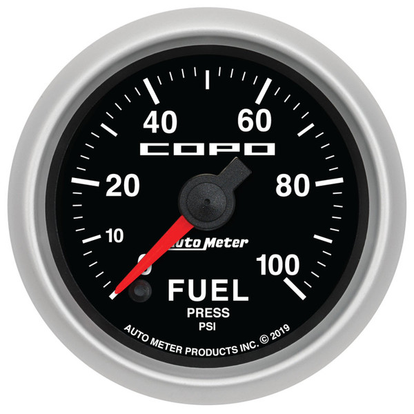 Picture of Autometer ATM880878 52 mm 100 Psi Digital Fuel Pressure Gauge for Chevrolet Copo Camaro