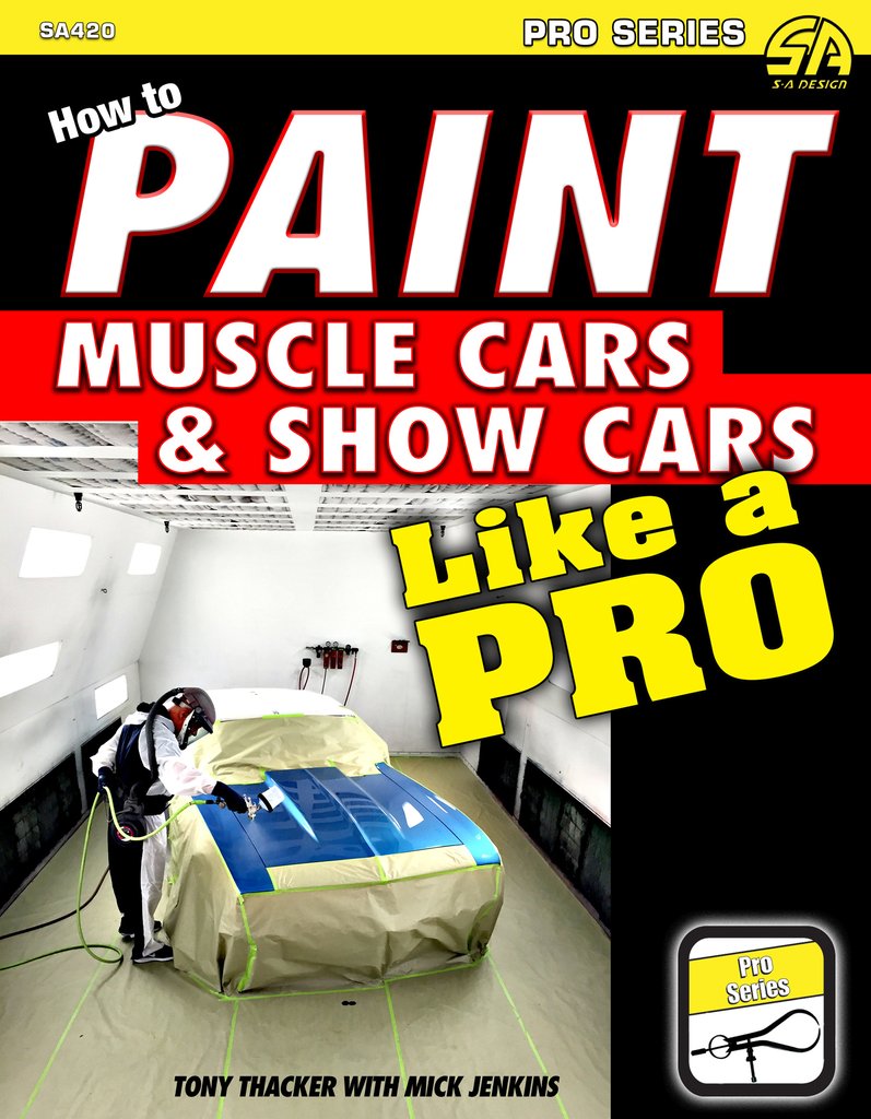 Picture of S-a Books SABSA420 How to Paint Muscle Cars & Show Cars Like a Pro Book