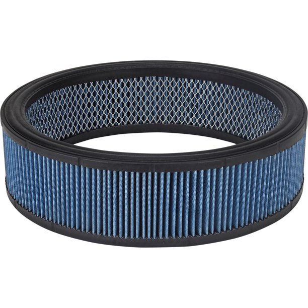 14 x 4 in. Dry Washable Low Profile Air Filter, Blue