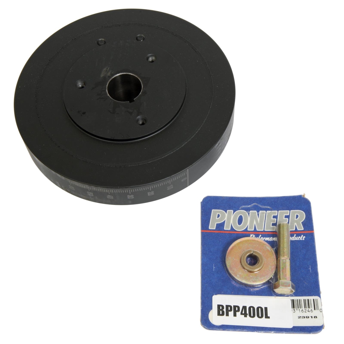8 in. OD 400 External Balance SBC Balancer, Black
