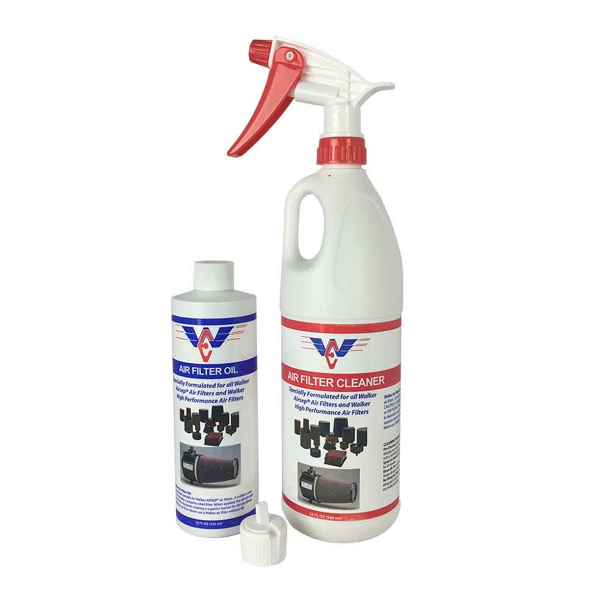 Air Filter Cleaning Kit - Oil & Cleaner