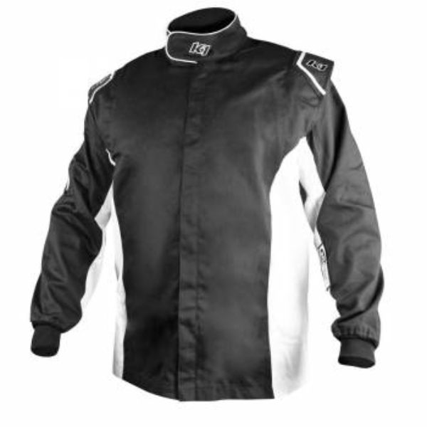 K1R21-CHL-NW-2XL Challenger Jacket, Black & White - 2XL SFI 3.2A-1