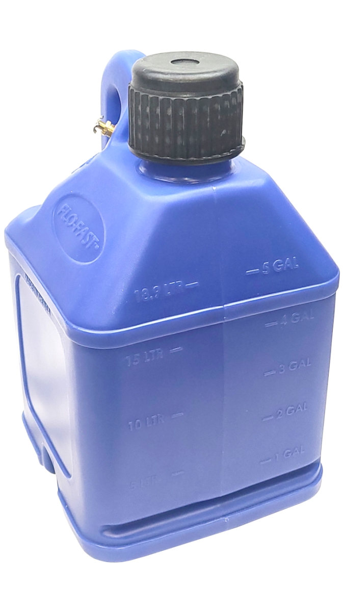 Flo-Fast FLF50102 5 gal Stackable Utility Container, Blue