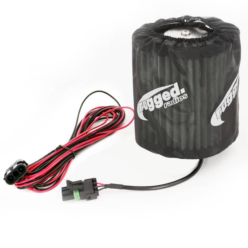 6 x 9 in. 1 Person High Output Helmet Air Pumper System, Black