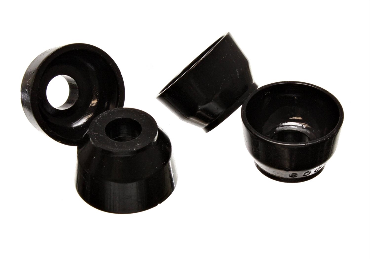Ball Joint Dust Boots Set, Black