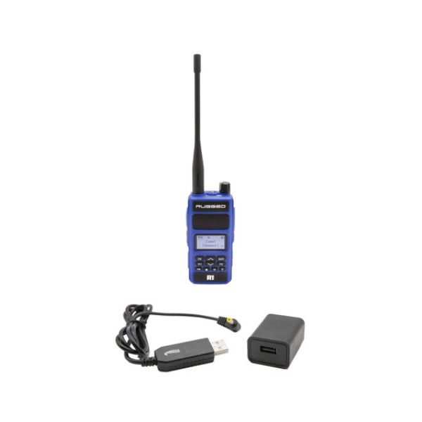 Picture of Rugged Radios RGRR1 VHF & UHF Business Digital & Analog Dual Band Handheld Radio