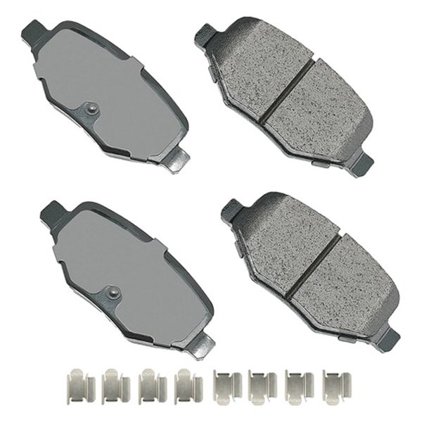 AKEACT1377A Ultra-Premium Ceramic Rear Disc Brake Pads for 2011-2014 Ford Edge, Ford Flex 2009-2019