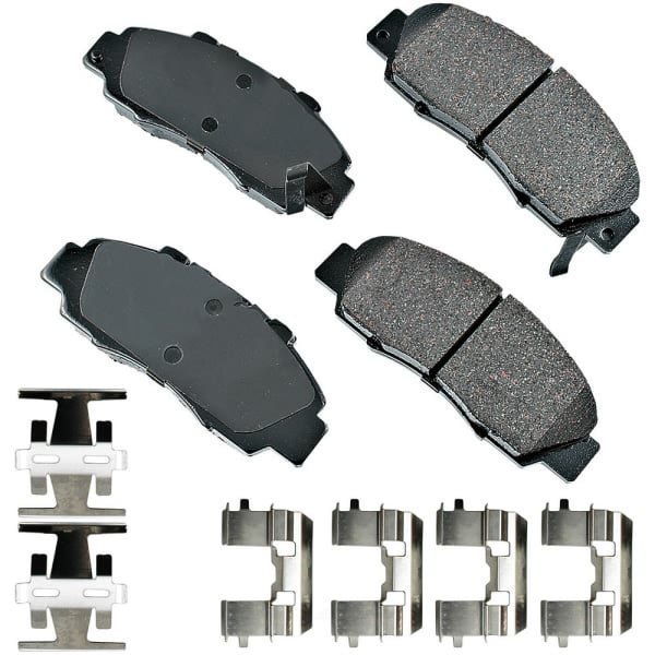 AKEACT503A Ultra Premium Ceramic Disc Front Brake Pad for 1997-1997 Acura CL & 1997-2001 Integra