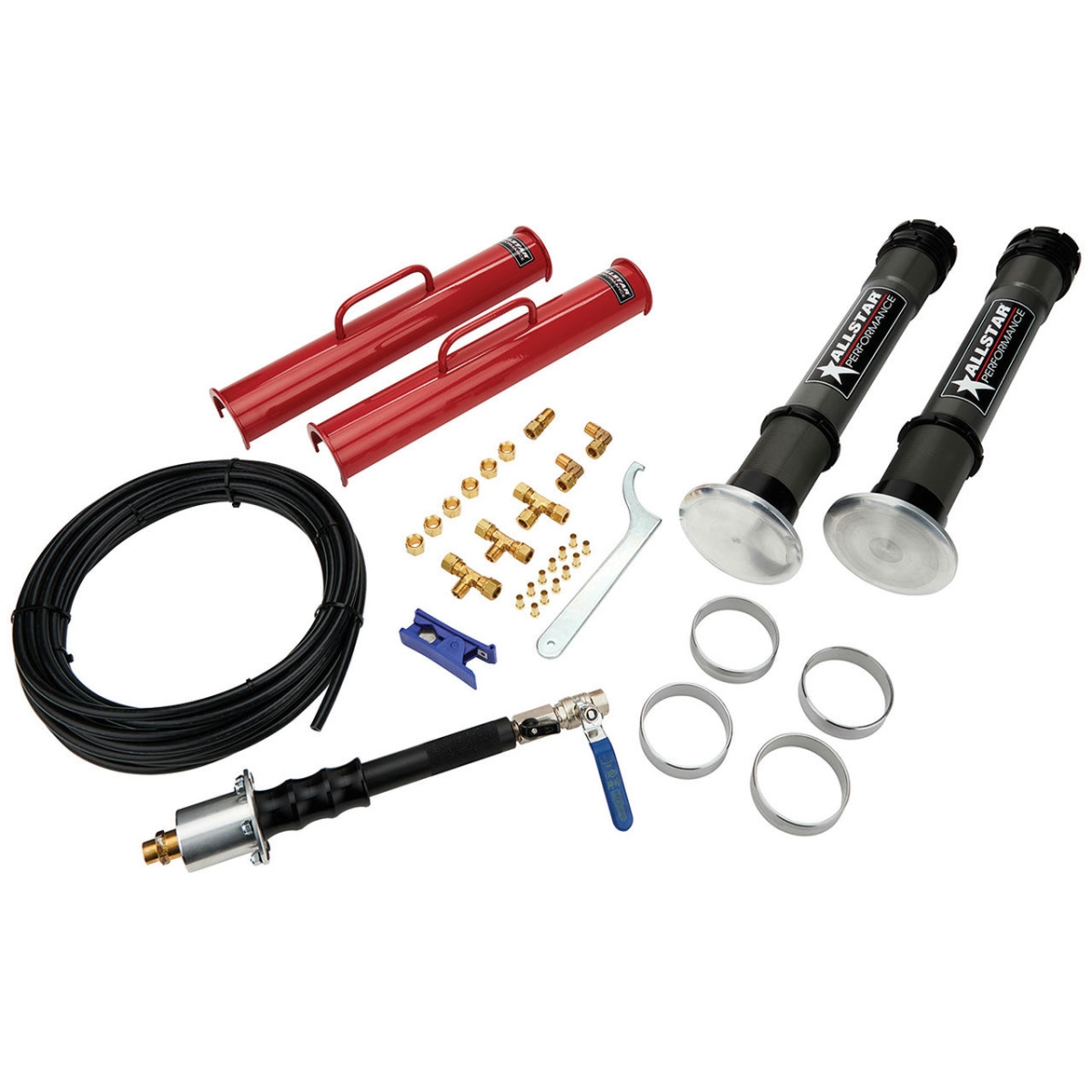15.25 in. Air Jack Complete Kit with Dirt Foot - 2 Piece