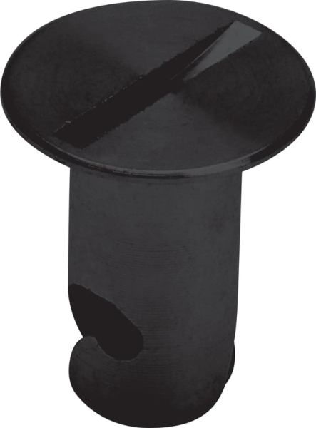 0.44 x 0.5 in. Flush HD Fasteners, Black Anodized - Pack of 50