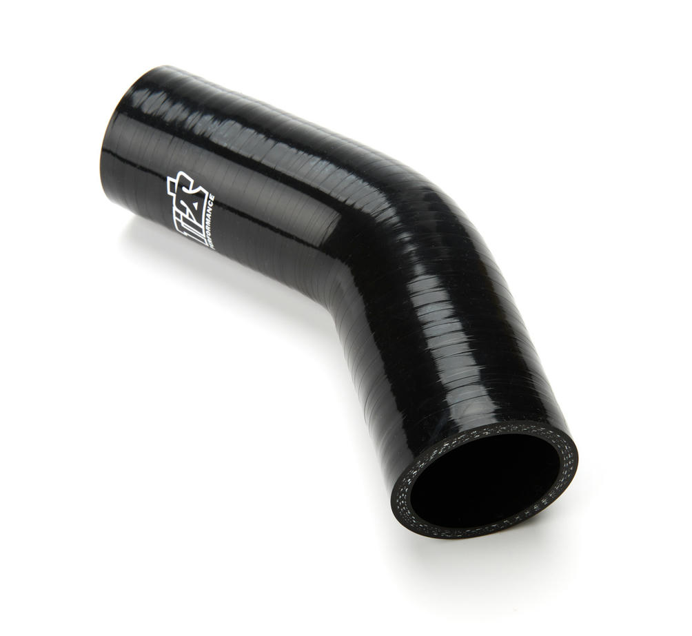 1.75 in. 45 deg Bend Silicon Hose, Black