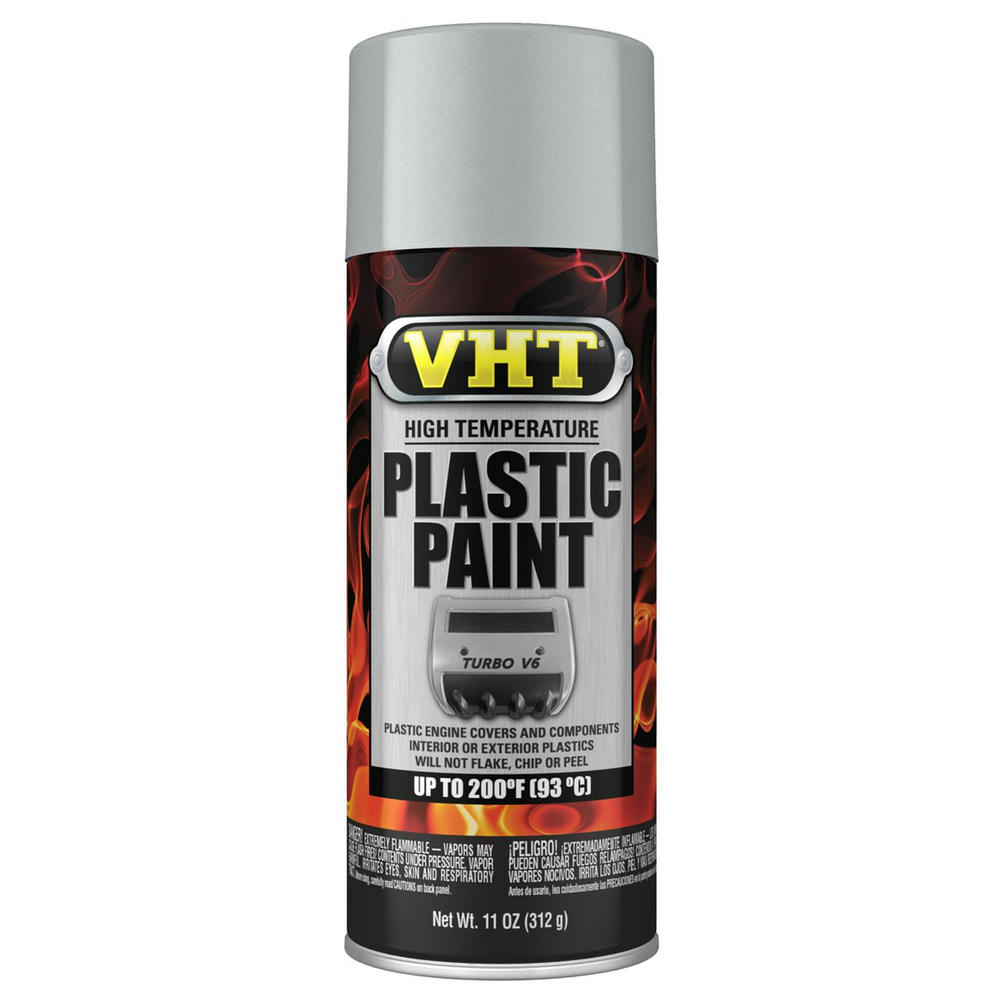 11 oz High Temperture Plastic Paint, Aluminum