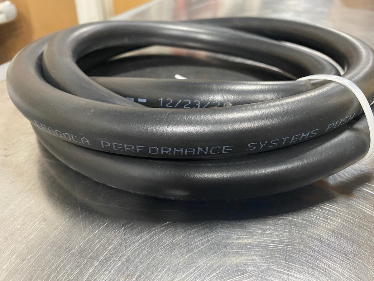 6 ft. Hi-Temp Push-Lok Hoses, Black - Hose Size -6 AN