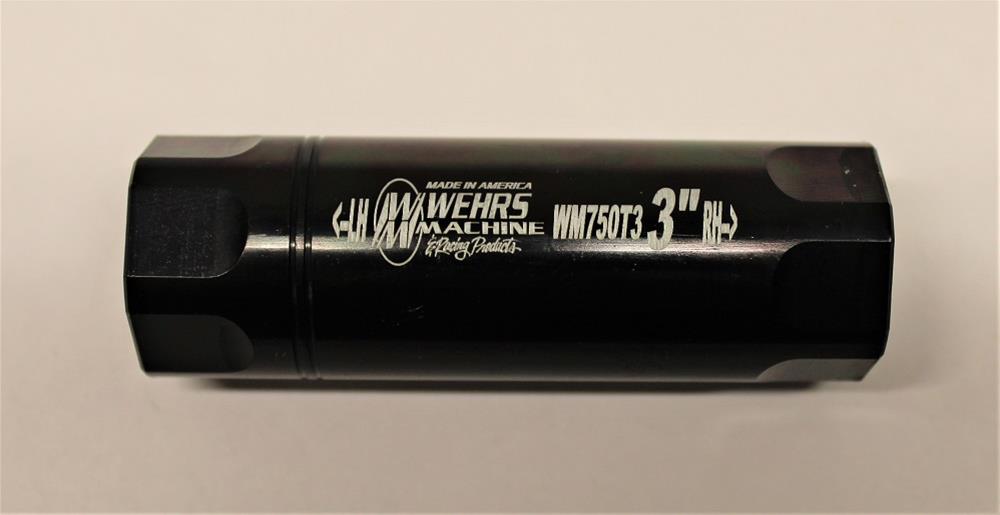 3 in. Suspension Tube, Black - 0.75 in. Thread Size