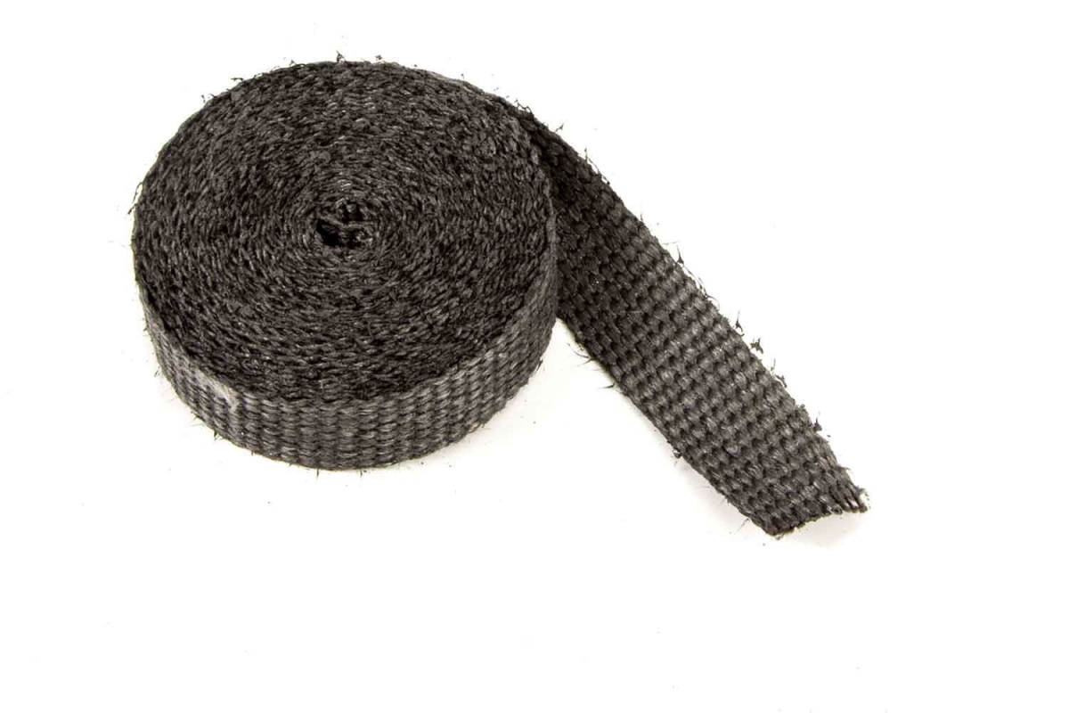 1 in. x 15 ft. Exhaust Fiberglass Wrap, Black