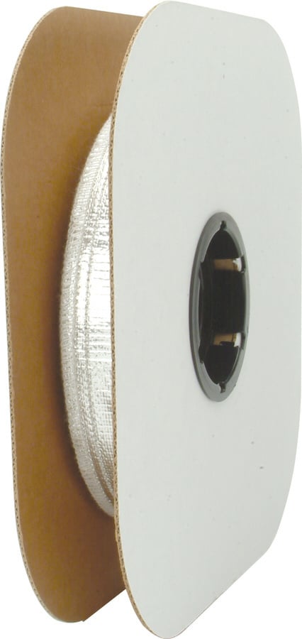 0.5 in. x 3 ft. Aluminized Heat Sheath, Silver