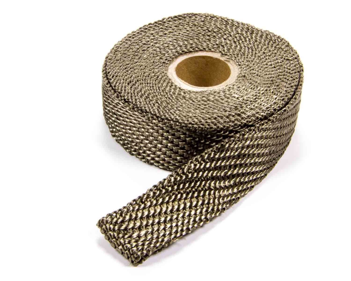 1 in. x 50 ft. Titanium Exhaust Wrap, Carbon Fiber