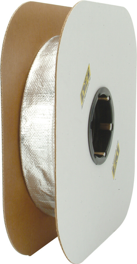 1 in. x 3 ft. Aluminized Heat Sheath, Silver