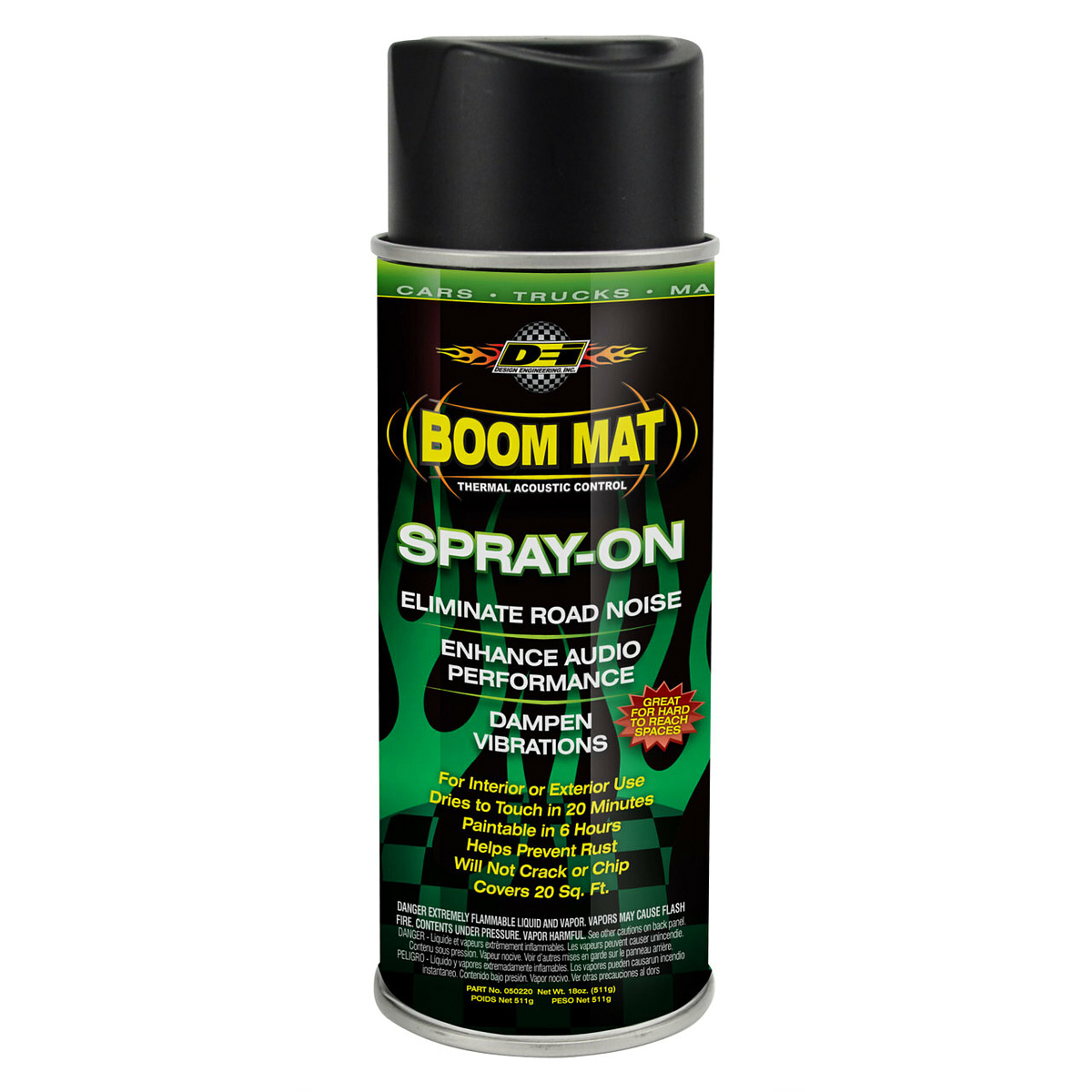 18 oz Boom Mat Sound Deadner Aerosol Spray