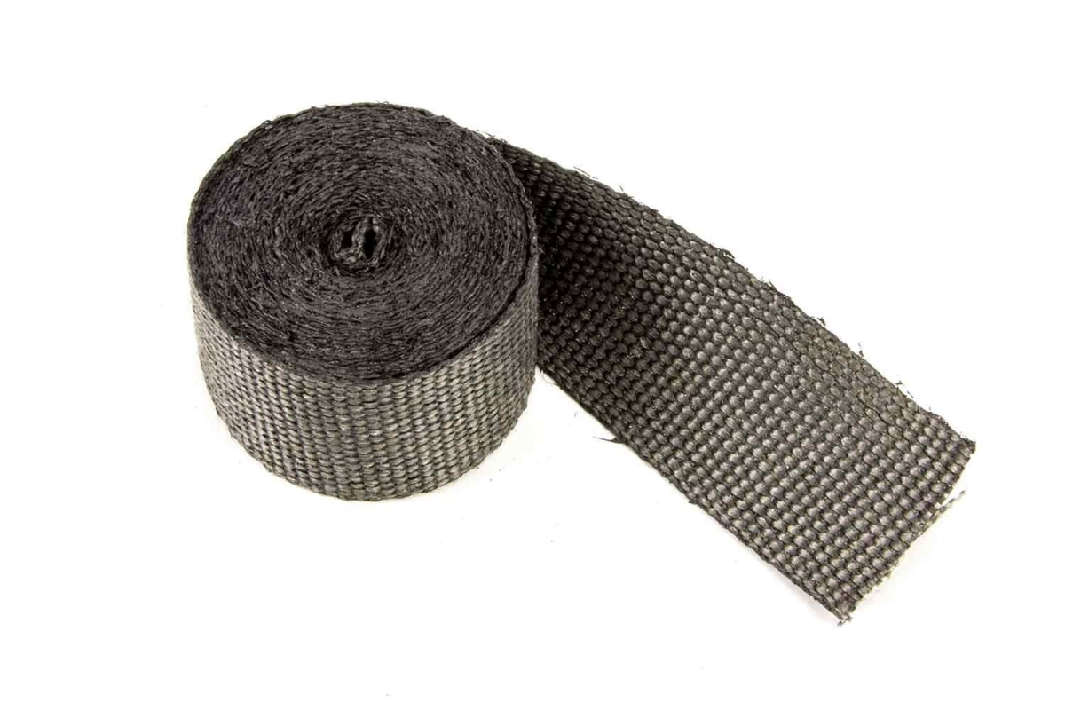 2 in. 15 ft. Fiberglass Exhaust Wrap, Black