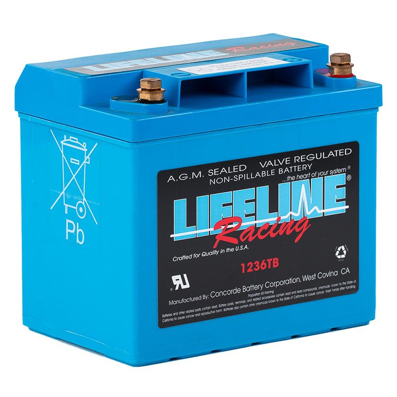 Picture of Lifeline Batteries LFBLL-1236TB 7.71 x 5.18 x 6.89 in. Power Cell Battery