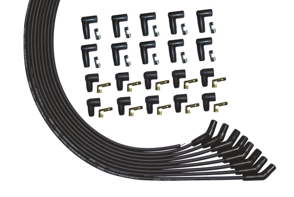 V8 Ultra Plug Universal Wire Set - Black