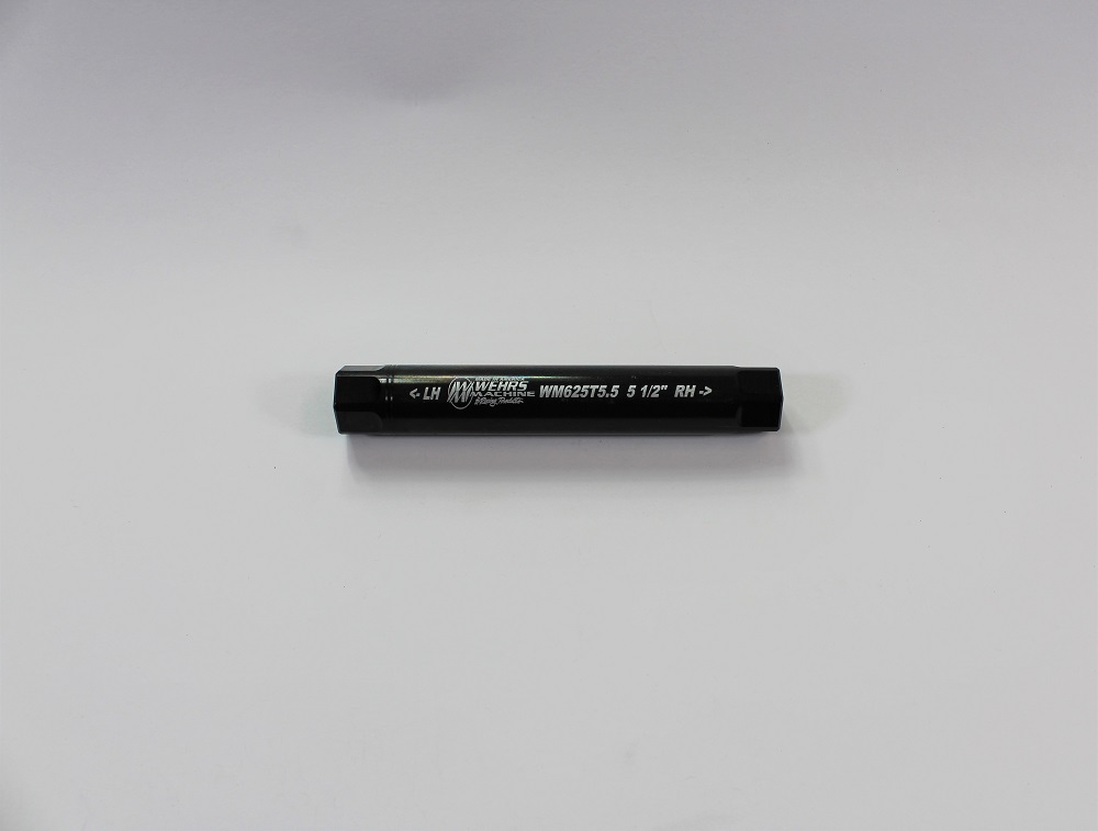 5.5 in. Suspension Tube, Black - 0.625 in. Thread Size