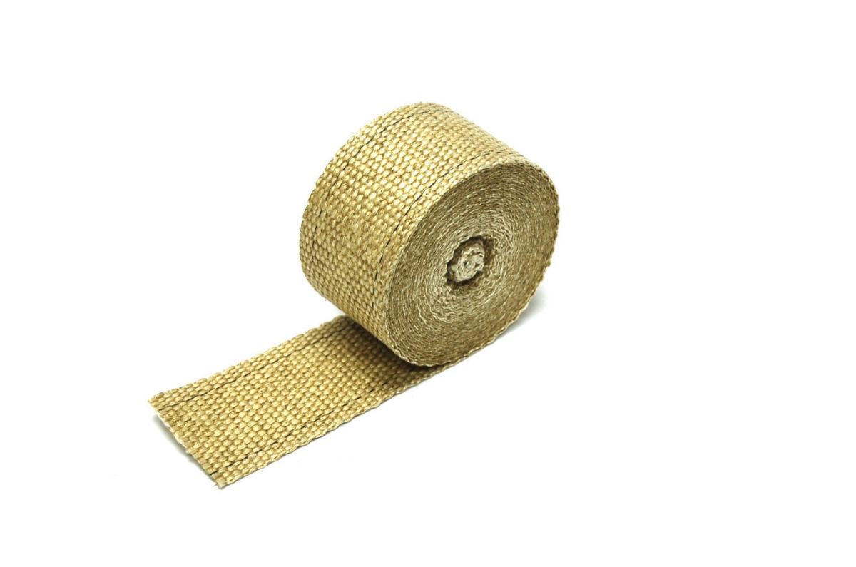 2 in. x 15 ft. Fiberglass Exhaust Wrap, Tan