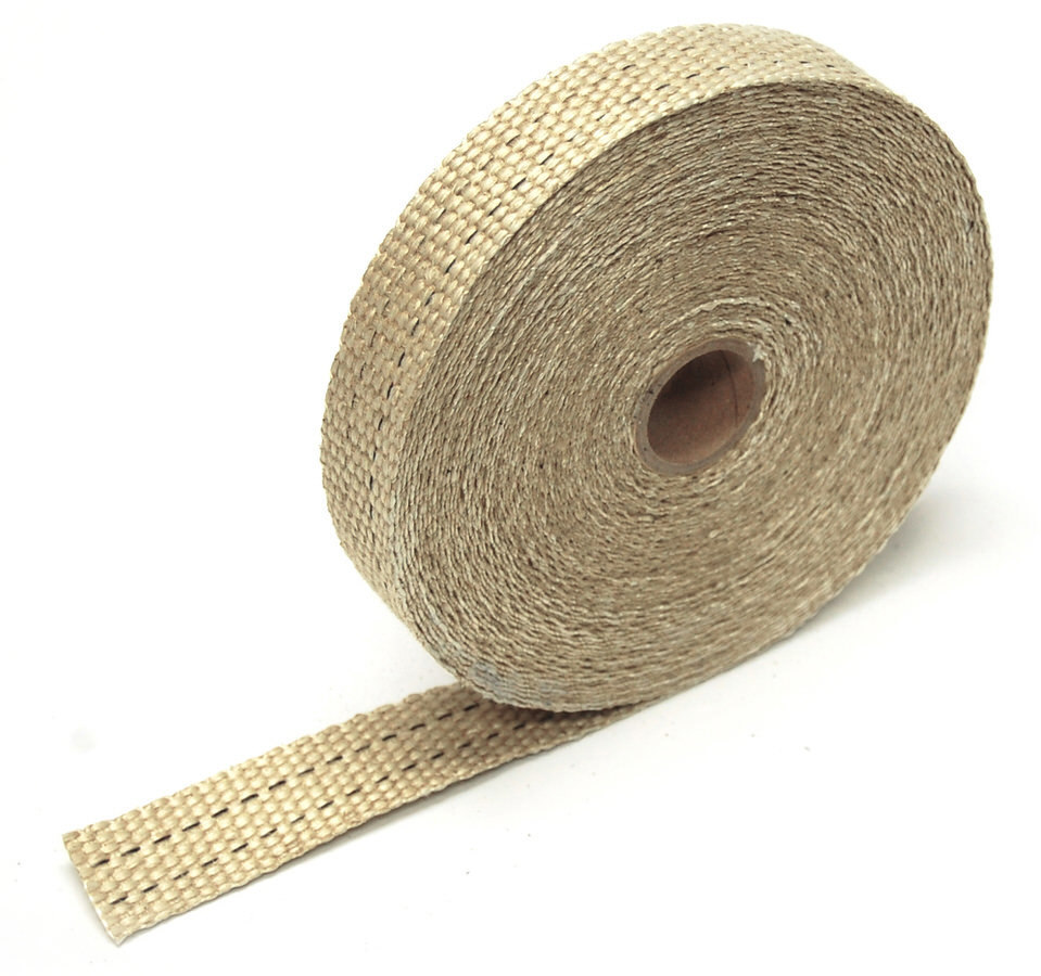 1 in. x 50 ft. Fiberglass Exhaust Wrap, Tan
