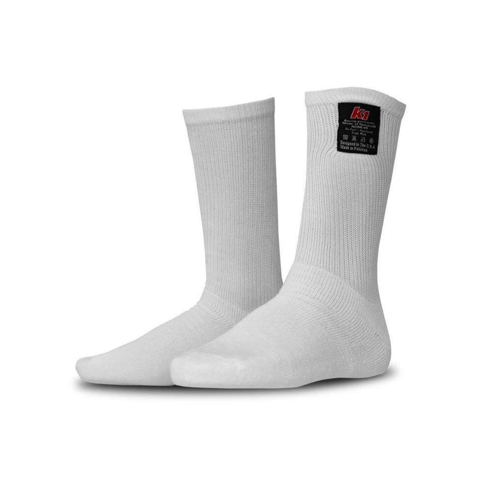 Nomex Socks, White - Small & Medium