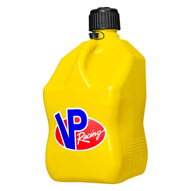 5.5 gal Square Motorsports Utility Jug, Yellow