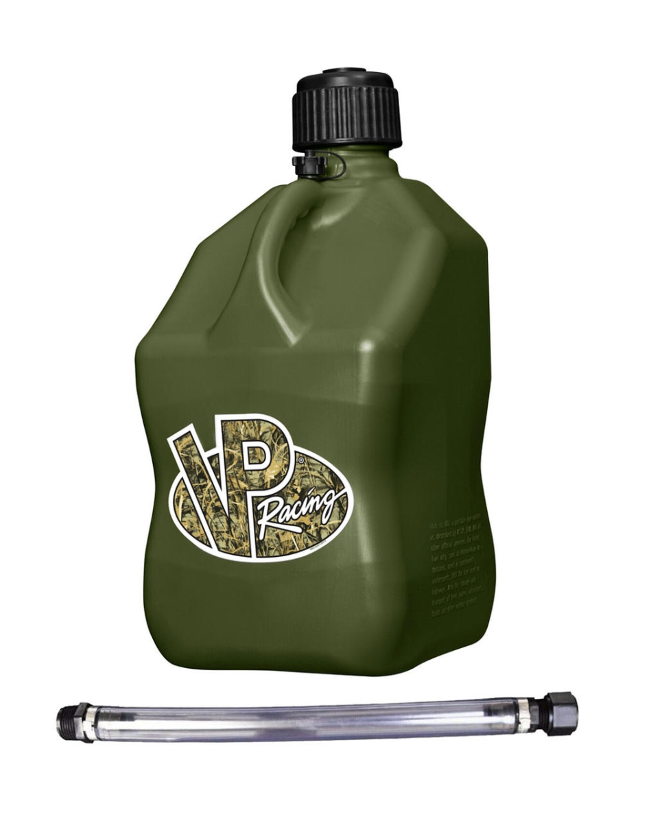 5.5 gal Square Motorsports Jug with Hose, Camo