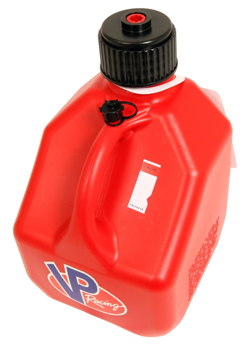 3 gal Square Motorsports Jug, Red