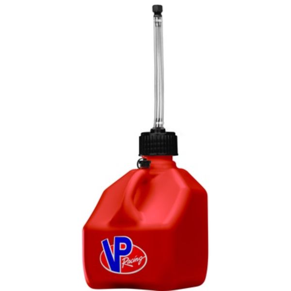 3 gal Square Motorsports Jug with Hose, Red