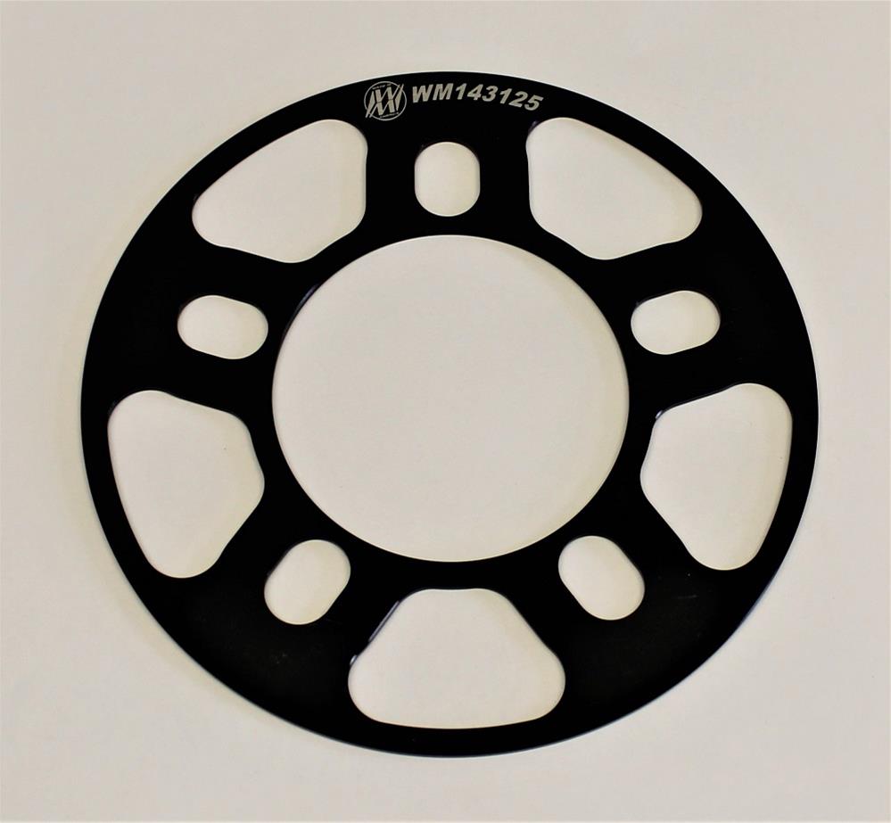 0.125 in. Small 5 Aluminum Wheel Spacer