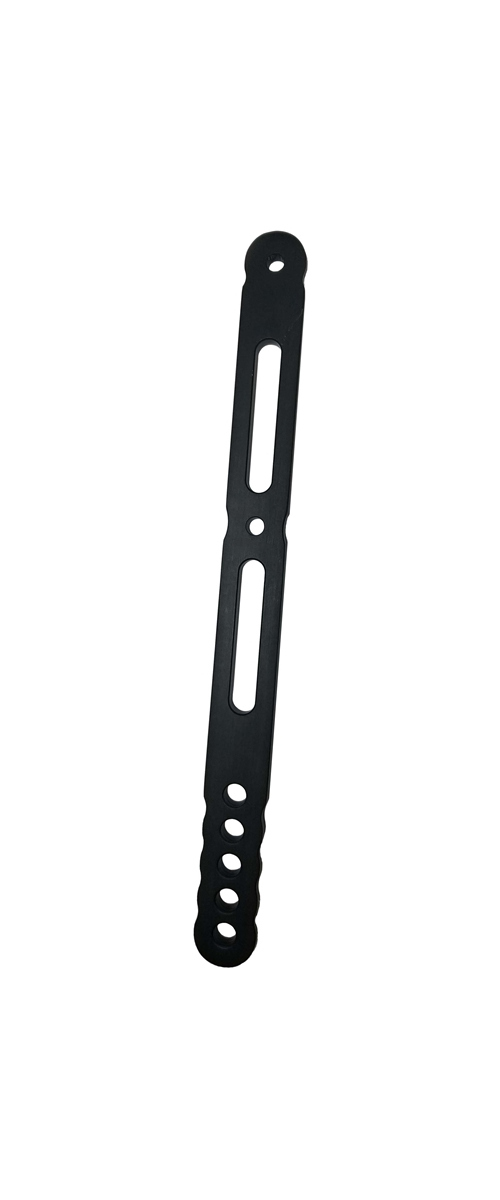 TXRSC-TW-0031BLK Nose Wing Strap Mounts to Shock Tower - Each -  TRIPLE X RACE COMPONENTS