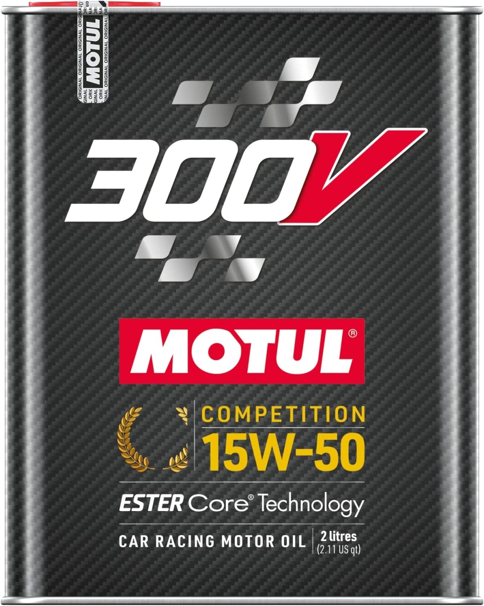 2 Liter 300V 15W-50 Competition Oil