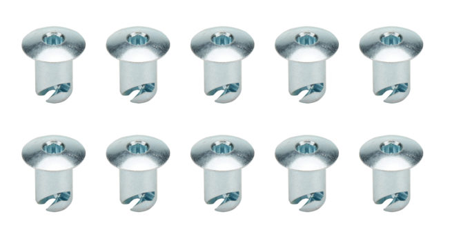 TIP8162 Allen Head Quick Turn Fastener - 0.500 Steel Zinc