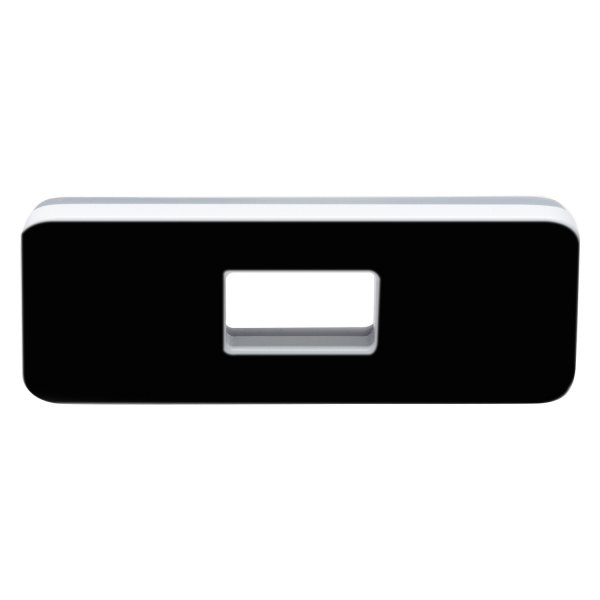 Illuminated LED Letter Badge, Matte Black