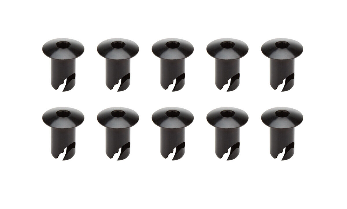 Quick Turn Fastener - Black Aluminum - 0.500 Inch - Durable Design
