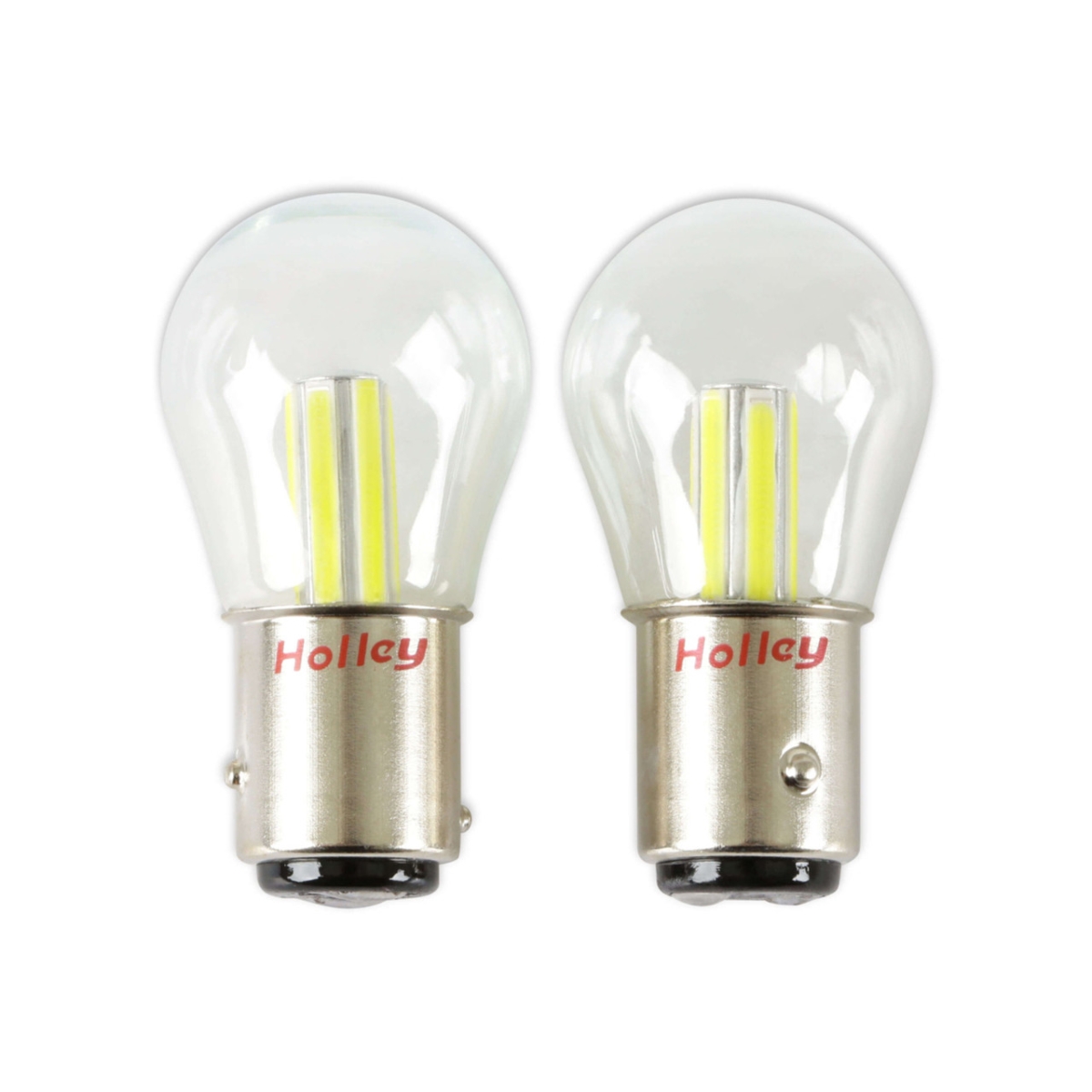 1157 5700K Modern LED Bulbs, White - 2 Piece