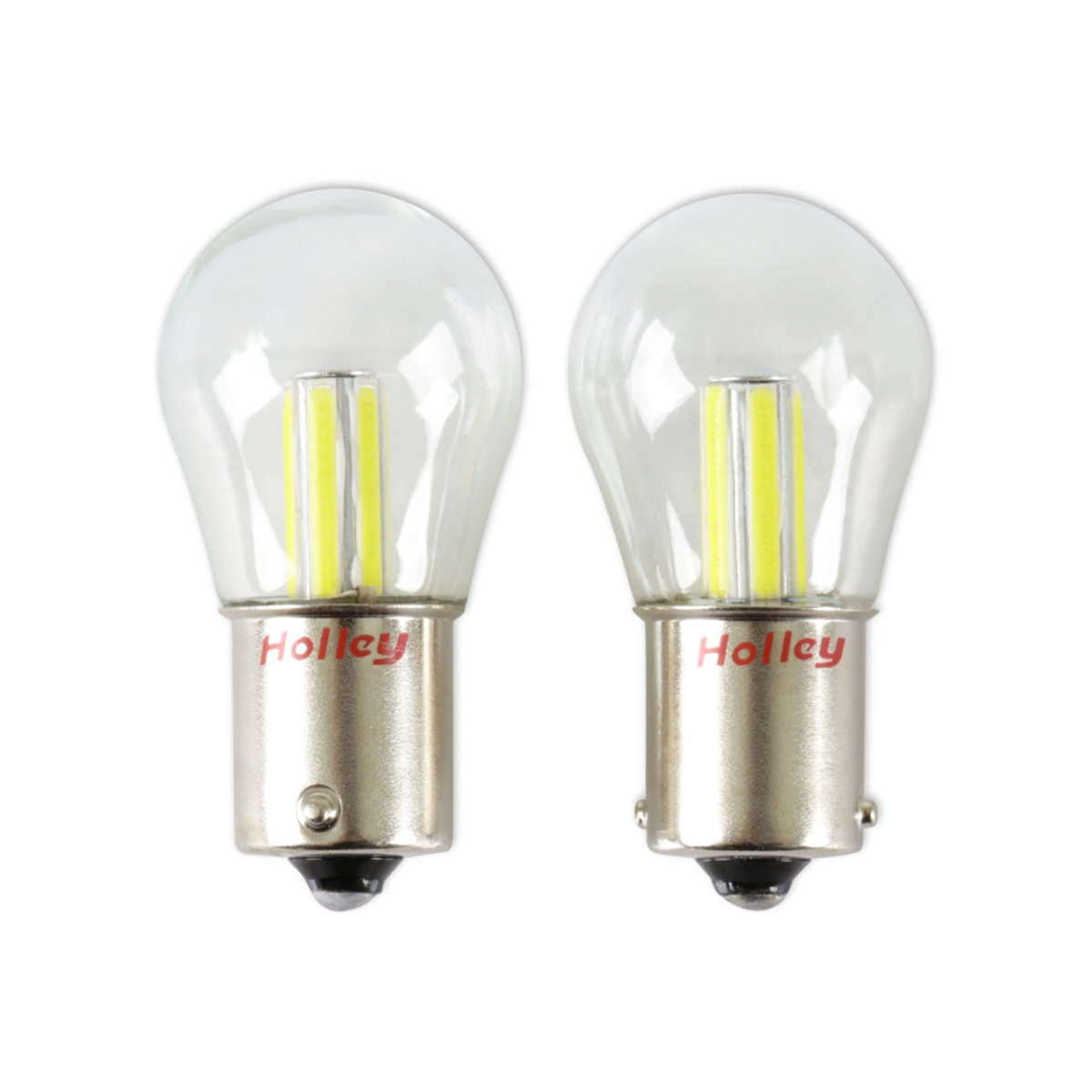 1156 5700K Modern LED Bulbs, White - 2 Piece