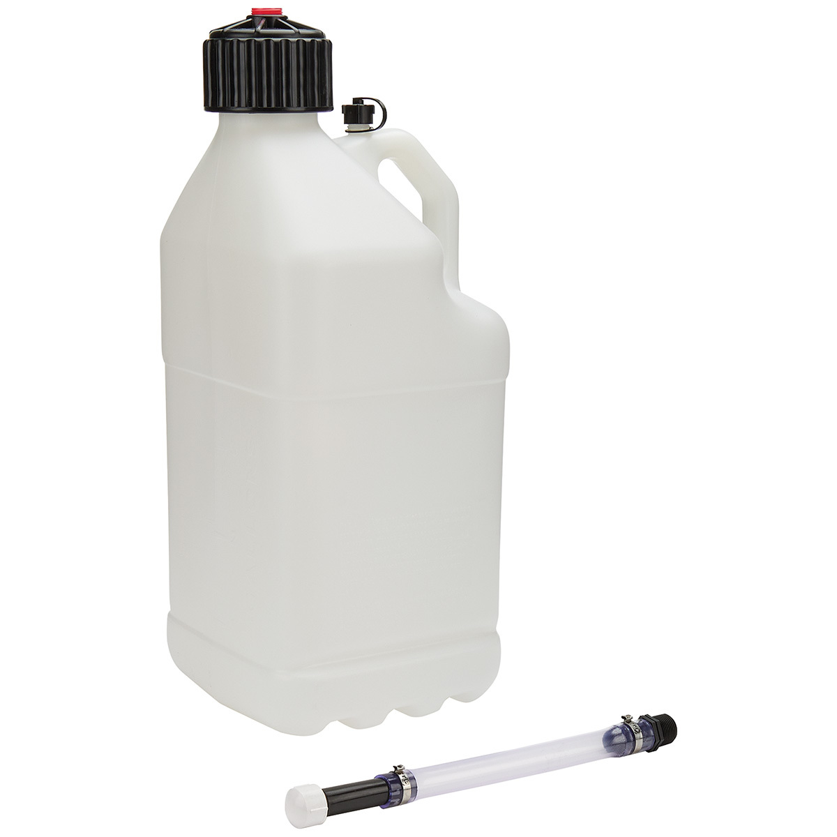 5 gal Square Utility Jug, Clear