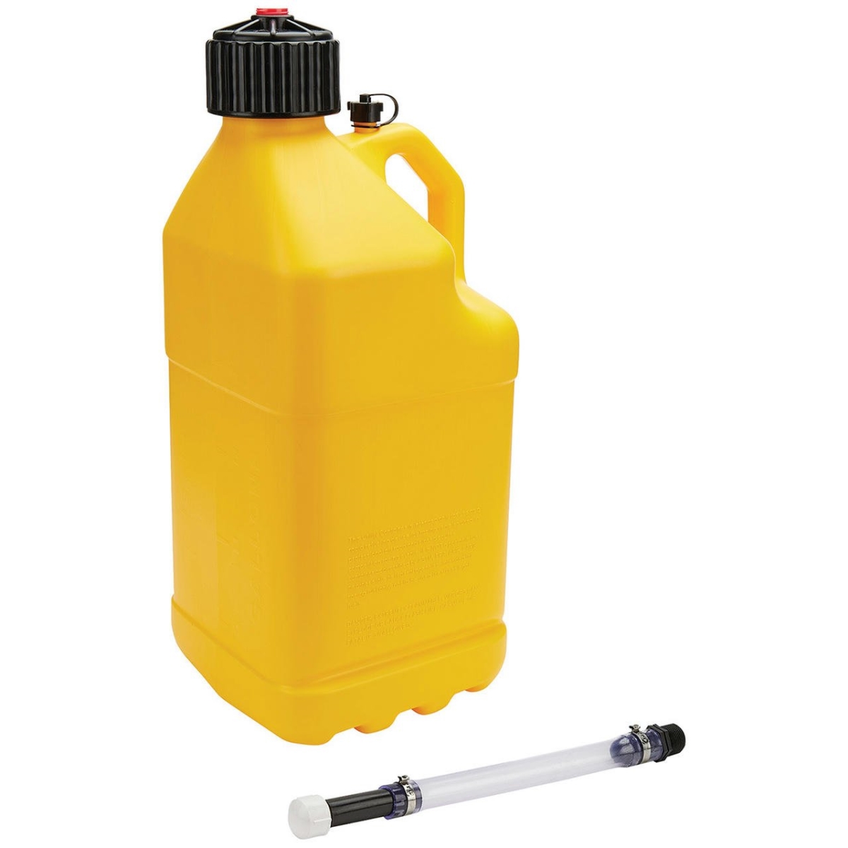 ALL40123 5 gal Square Utility Jug, Yellow