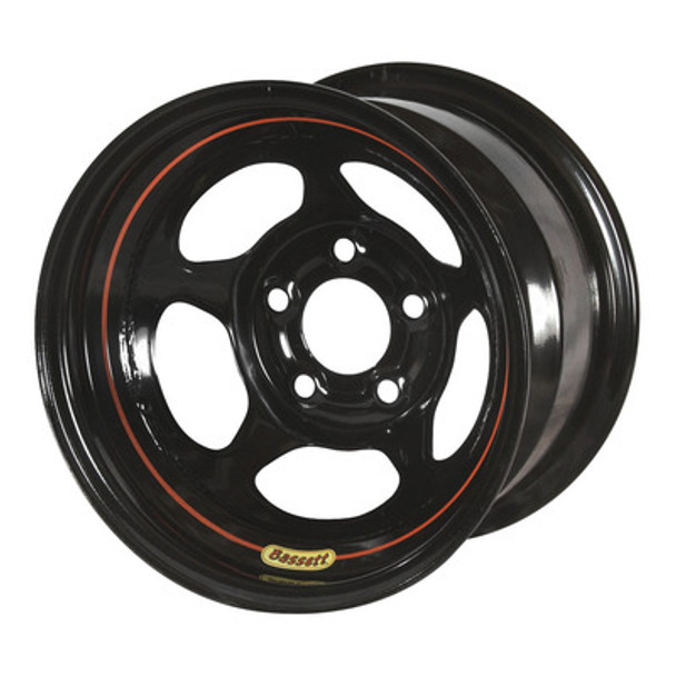 BAS38SP3 13 x 8 4 x 4.25 in. 3 in. Backspace Wheel, Black