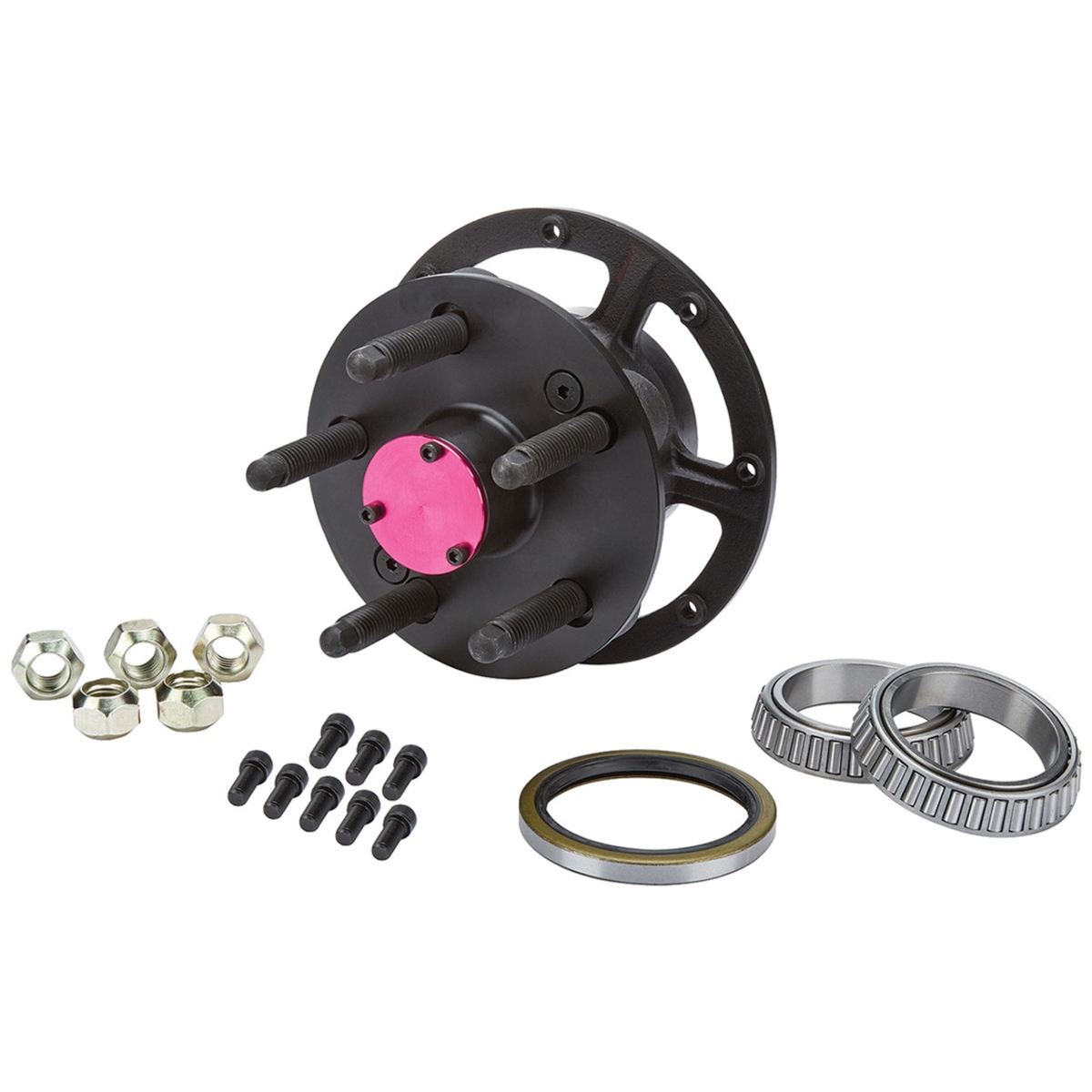 5 x 4.75 in. Rear Hub Kit, Steel