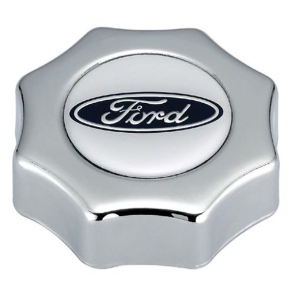 Aluminum Screw-in Oil Fill Cap with  Oval Logo
