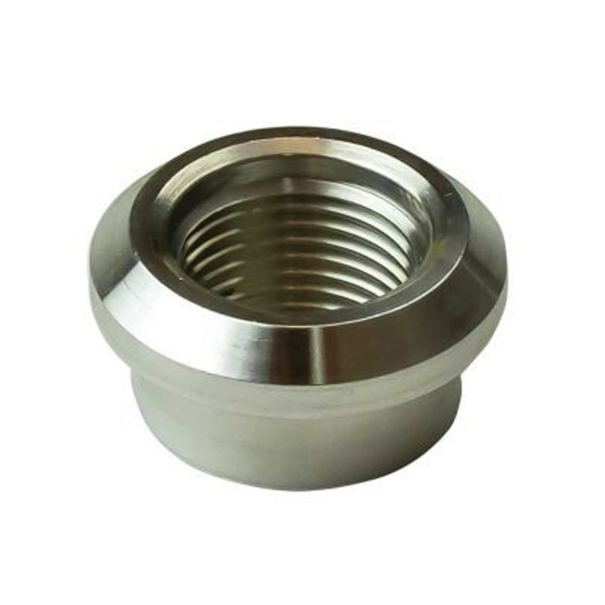 8An Orb Alm Female Weld Bung - Natural